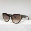 2023 Fashion Designer New Sunglasses CH6054ins Same Cat Eyes Fashion Mesh Red Female