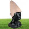 Coneheads främmande latex cap mask cosplay ägghuvud koniska masker hjälm halloween karneval party rekvisita q08067636178