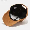 ベレーツカスタム野球帽のプロのカスタムカスタム高品質の刺繍コーデュロイ野球帽子男性女性調整可能capsl231106
