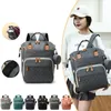 School Bags Large-capacity Women Backpack Portable Travel Mommy Bag Milk Bottle Diaper Storage Pack Waterproof Mother And Baby Bag 230404