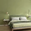 Bakgrundsbilder modern minimalistisk ren färg japansk linnor tapeter nordisk stil sovrum vardagsrum icke-vävd solid röd grå