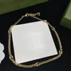 Gold Designer Necklace G Jewelry Fashion Necklace Gift