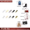 Zipper em casa a guia Pull Substacement Metal Zipper MEND Fixer para malas Backpacks Backpacks Botas KDJK2304