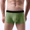 Sous-vêtements sous-vêtements pour hommes U surélevé double sac confortable respirant mince nylon taille d'été grande taille élastique jockstrap boxeurs