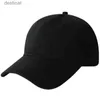 Berets Lady Solid Color Sun Hat Male Outdoors Soft Cotton Sport Hats Man Big Size Baseball Caps 55-60cm 60-65cmL231106