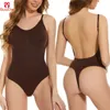 Dames Shapers GUUDIA Maillard Body Shaper Backless String String Shapewear Lage rug Sexy Spandex Dames