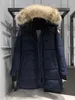 Designer Femmes Canadian Goose Version mi-longueur Puffer Down Veste Femme Parkas Hiver Épais Manteaux Chauds Coupe-Vent Streetwear 139