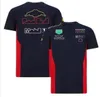 Uppgradera ny F1 racing polo kostym sommarlag lapel skjorta samma stil anpassning