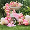 Décoration de fête 36 pouces Jumbo Pastel Ballons ronds Big Giant Belle Baby Shower Anniversaire Mariage Macaron Ballon Balls Arch