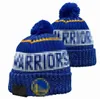 Berretti di lusso Warriors Beanie Golden States designer Inverno uomo donna Fashion design cappelli lavorati a maglia autunno berretto di lana lettera jacquard unisex caldo teschio Sport Cappello lavorato a maglia a12