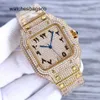 Designer Diamond Watches VVS Watch Mens Automatyczne mechaniczne 40 mm Sapphire Business Women High-end Stael Stal Pas Montre