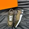 2024 Heren Casual schoenen Echt Leer Katoenen doek Lace-up klassieke sportschoenen Fashion Designer mannen loopschoenen nytr000001