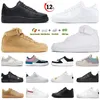 nike airforce 1 air force 1 af1 forces one One 1 Designer-Laufschuhe 1 Plattform-Herren-Trainer für Männer und eine Frau Utility Shadow Triple Black White Red Pistachio Frost Wheat