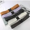 Bälten Deepeel 1pc 4cm 65 cm Fashion Plastic Buckle Elastic Cummerbunds Wide Female Belt Decorative Corset Luxury Woman Maistband