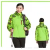 Chaquetas al aire libre Yiwa 3 en 1 chaqueta de impresión cálida de moda para ropa deportiva