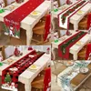 Christmas Decorations Christmas Table Runner Merry Christmas Decoration for Home Xmas Party Decor 2023 Ornament Happy New Year R231106