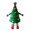 2024 Halloween Hot Sales Green Christmas Tree Mascot Costume Natal Carnaval Performance Vestuário