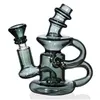 DAB RIG CYCLONE PERCOLATOR HOOTHAHS 두꺼운 유리 물 봉