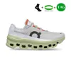 Chaussures Cloud Women Sneakers Clouds x 3 Cloudmonster Federer Workout Training White Violet Designer Sports