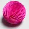 Christmas Decorations 12pcs/lot 6inch (15cm) Rose Honeycomb Paper Girl Birthday Party