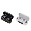 Auricolari Bluetooth TWS V5.1 V7 Cuffie wireless impermeabili per Android e iOS Cuffie stereo sportive con microfono