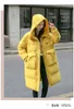 Plus size jaqueta feminina longo com capuz jaquetas casaco de inverno parkas espessamento quente outerwear casaco xl xxl xxxl