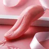 섹스 장난감 마사기 여성을위한 현실적인 혀 핥기 진동기 클리토리스 자극 입으로 암컷 오르가즘 기계 성인 장난감 18