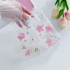 Étuis pressés de fleurs de printemps secs pour iPhone 15 14 Plus 13 Pro MAX 12 11 XR XS X 8 7 Mode séchée Feuille florale réelle Rose Feuille transparente transparente Couverture de téléphone à trou fin en TPU souple