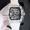 Ys Jb RM052-01 SUPERCLONE Active Tourbillon Relógios Relógio de Pulso Crânio Designer Rm52 Diamante Oco Automático Mechanica Ceramic954 Montres de luxe