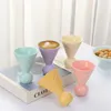 Tassen Untertassen Frische Keramiktasse Internet Celebrity Kaffee Nachmittagstee Kreative Tasse Mädchen Gut aussehend