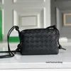 Designer Botega V Luxe handtas Pure handgeweven schapenvacht Kleine vierkante tas Onderarmtas Enkele schouder Crossbody tas Handtas Mobiele telefoon Damestas