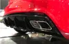 Achter diffuser bumper voor Mercedes W176 A Klasse A180 A200 A250 Sport-editie met roestvrijstalen uitlaatpunten 15-17 A45 AMG