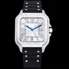 Diamentowy zegarek Mens Automatyczny zegarek mechaniczny 40 mm Sapphire Stal nierdzewna gumowa gumowa pasek wiele kolorów 904L