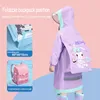 Raincoats Children's For Girls And Primary School Students Full Body Waterproof Bags Student Raincoat