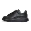 Designer casual skor överdimensionerad sneaker plattform herr kvinnor vit svart läder mocka sammet lägenheter snörning chaussures de espadrilles sporttränare