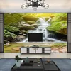 Fonds d'écran personnalisé papier peint mural 3D cascades nature paysage peinture murale salon TV canapé étude décor à la maison