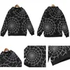 Palm Chaopai Angel Letter Spider Web Sweater com capuz masculino e feminino High Street Bf Moletom com capuz