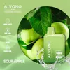 Original AIVONO AIM BOXX 4000Puffs E-Zigarette 5% 550mAh Batterie Einweg-Vapes 10ml Mesh-Spule 10 Farben wiederaufladbar