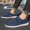 Kleding Schoenen Canvas Heren Mannelijke Loafer Lichtgewicht Zachte Zool Ademend Instapper Wandelen Casual Voor Zapatos Hombre Big Size