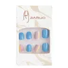 False Nails Press On Fake Nail Art Stickon Tips All For Acrylic Gel With Design Artificial Professional Material Reusable CoffinFalse