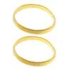 Bracelets de charme 2 pcs doigt bague bracelet hommes brassard antidérapant mode métal brassard homme