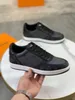 Men Casual Shoes Leather Sneakers Patent Leather Flat Trainers Black Mesh Lace-up Shoes Outdoor Runner Trainers Sport Boots With Box