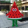 Profesjonalny uroczy owoc Cartoon Mascot Costume Fun Watermelon Upieraj się Bożego Narodzenia Karnawał Costium dla dorosłych