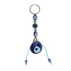 Sleutelhangers Lanyards L Blue Evil Eye sleutelhanger Turkse Nazar kralen charme Ramadan Eid Mubarak islamitisch idee voor vrouwen en mannen Drop Delivery Ammmh