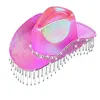 Bérets Strass Cowgirl Chapeau Glitter Cowboy Fit La Plupart Des Femmes Filles Pour Bachelorette Jouer Costume Party Dress-Up