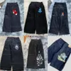 Dżinsy męskie JNCO na męskie Y2K streetwear Hip Hop Boks Bokserin