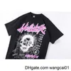 T-shirt da uomo T-shirt T-shirt da uomo Hellstar T-shirt da uomo in cotone 100% di alta qualità T-shirt da uomo T-shirt grafica da donna Oversize White Black Tee