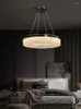 Ljuskronor postmodern minimalistisk harts ljuskrona ljus vardagsrum