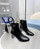 Botas de cavaleiro de couro de luxo mulheres joelho bota alta triângulo padrão dedo do pé redondo fosco moda bota