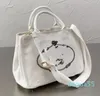 Women's Handbag High sail cloth Hobo Fashion Linen Large Beach Bag Luxury Designer travel crossbody bag Leather purse